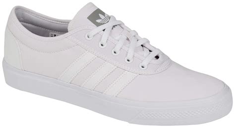 witte adidas sneakers classic|adidas white canvas shoes.